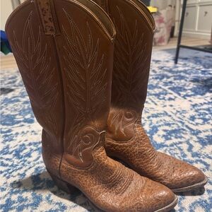 Dan Post Tan Western Boots